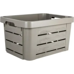 Opbergmand WOODBOX Bruin - 30 L