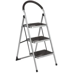 Trapladder Staal KING - 3 Brede Treden