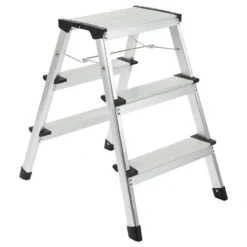 Huishoudtrap ALU STEPPY 2X3 Treden