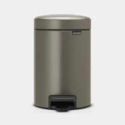 Pedaalemmer NewIcon BRABANTIA - 3 Liter Platinum