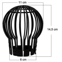Dakgoot Bladvangers Tegen Verstopte Afvoerpijpen - Set Van 2 Stuks -Aanbiedingen Tuin Wens Winkel dakgootbeschermers 1484066306 4 600