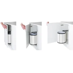 Inbouw Afvalemmer Wit 14 Liter -Aanbiedingen Tuin Wens Winkel inbouw afvalemmer wit 14l 1537964917 600