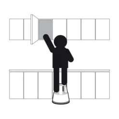 Kick Step Metaal Antraciet - 43 Cm -Aanbiedingen Tuin Wens Winkel kick step metaal grijs 1538567982 600