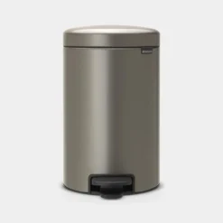 Pedaalemmer NewIcon BRABANTIA - 12 Liter Platinum