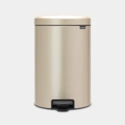 Pedaalemmer NewIcon BRABANTIA - 20 Liter Champagne