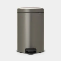 Pedaalemmer NewIcon BRABANTIA - 20 Liter Platinum