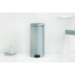 Pedaalemmer NewIcon BRABANTIA - 30 Liter Muntgroen -Aanbiedingen Tuin Wens Winkel pedaalemmer newicon 30 liter muntgroen 1608011298 3 600