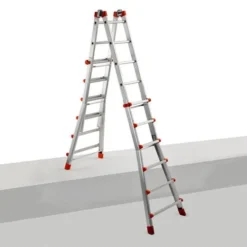 Telescopische Ladder Goliath 4 × 5 Treden -Aanbiedingen Tuin Wens Winkel telescopische ladder goliath 4x5 1603458905 600