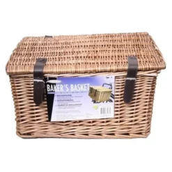 Wilgentenen Fietsmand - Bakkersmand 45 × 30 × 25 Cm -Aanbiedingen Tuin Wens Winkel wilgentenen fietsmand 1484056942 3 600